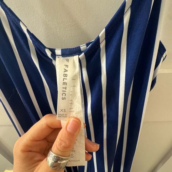 Small Admiral Blue Candy Stripe - Picture 3 of 4